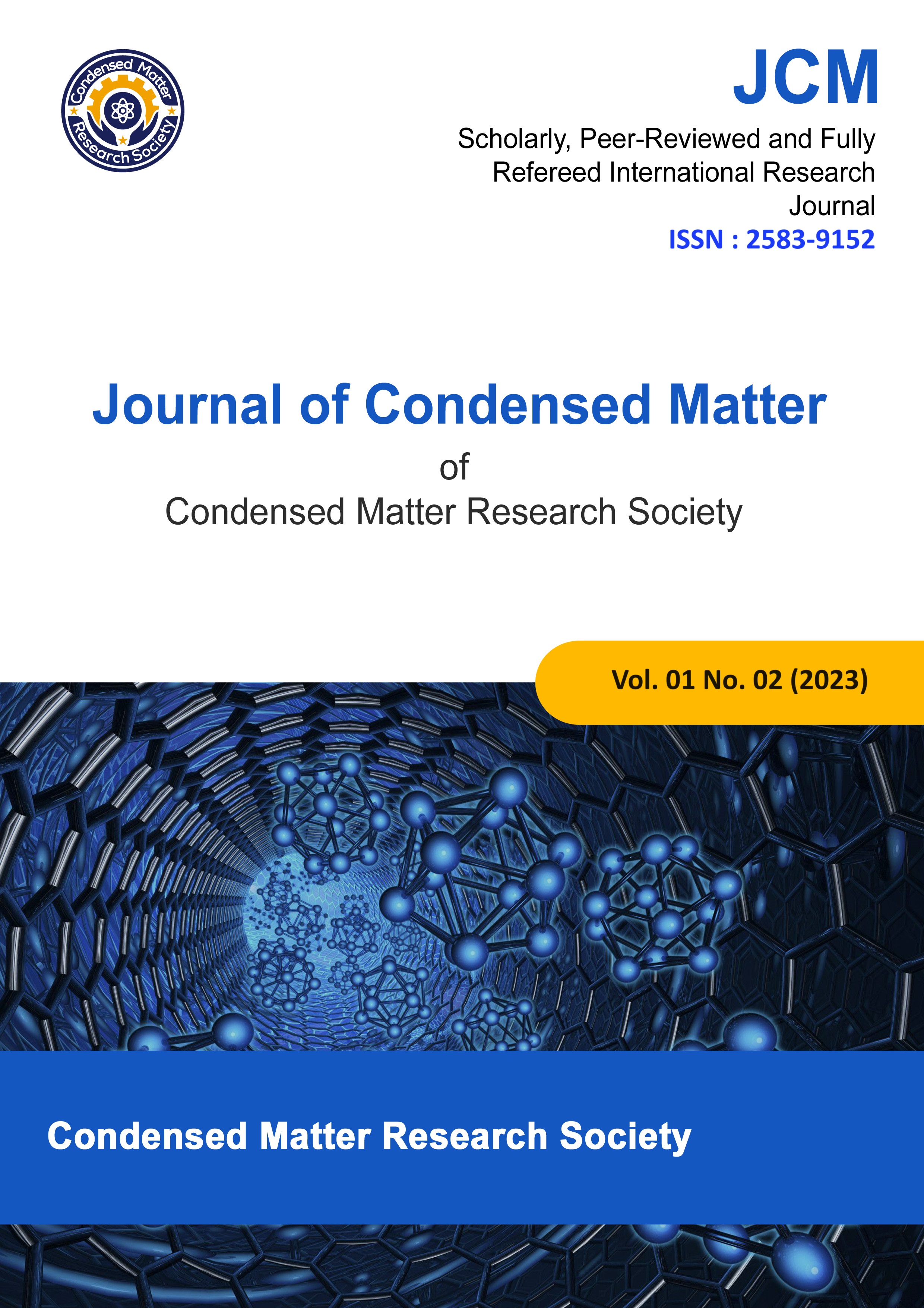 Journal of Condensed Matter